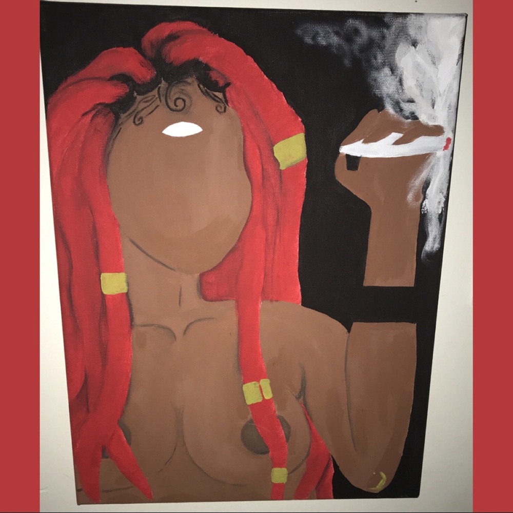 Canvas painting